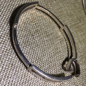 PR EX .925 Italy sterling silver bracelet 7.5”